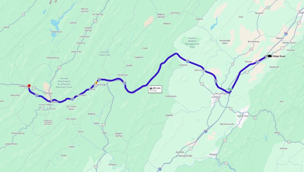 Cory route running from cops